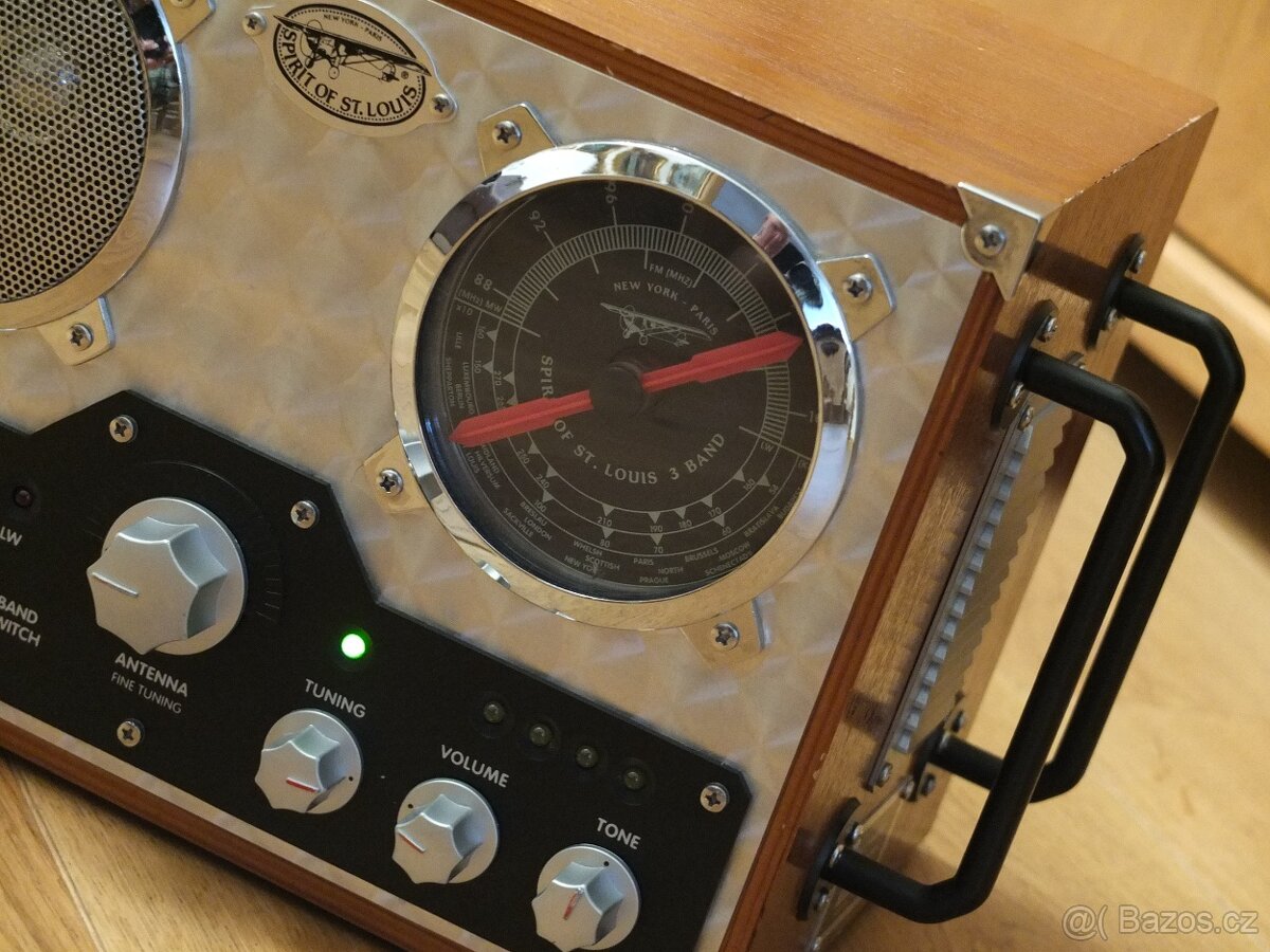 Spirit of St.Louis Field Radio-Přenosné FM/AMrádio - 5