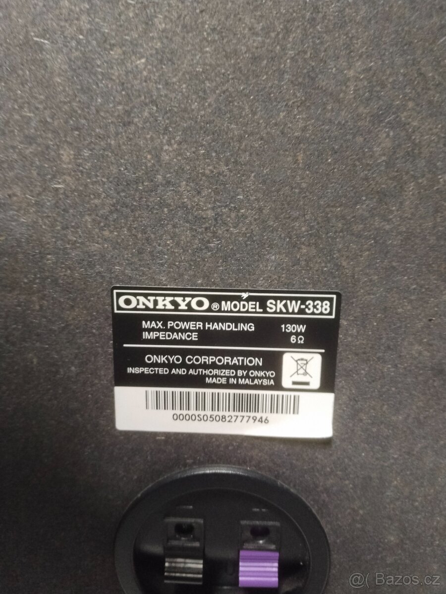 Onkyo SKW-338 Subwoofer - 5