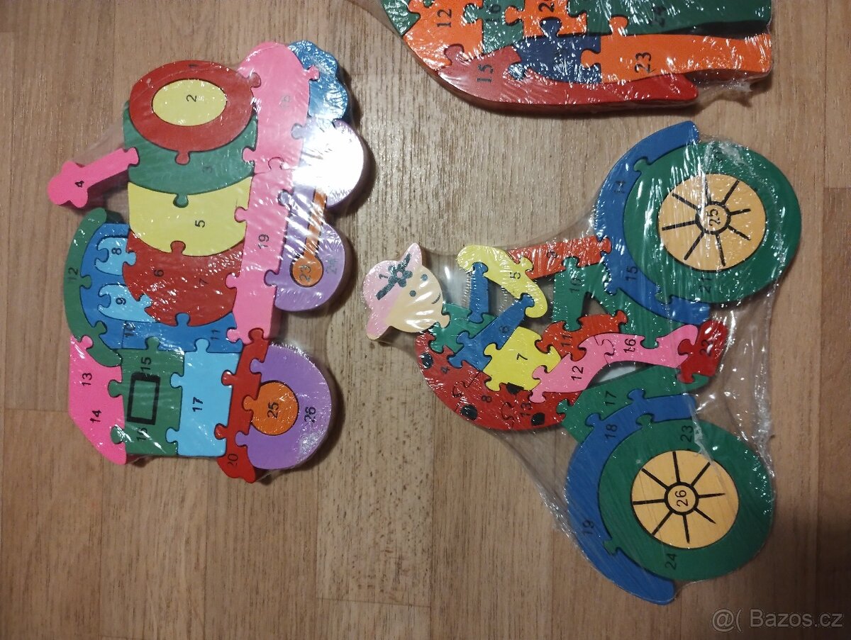 Dřevěné puzzle - 5