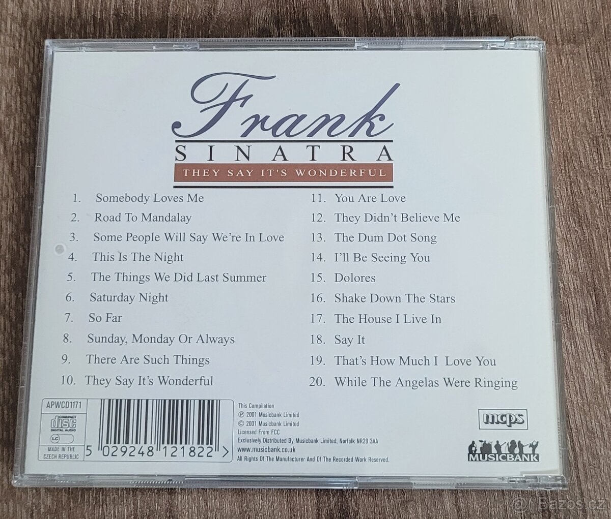 CD - Frank Sinatra, John Lee Hooker, 3 tenoři - 5