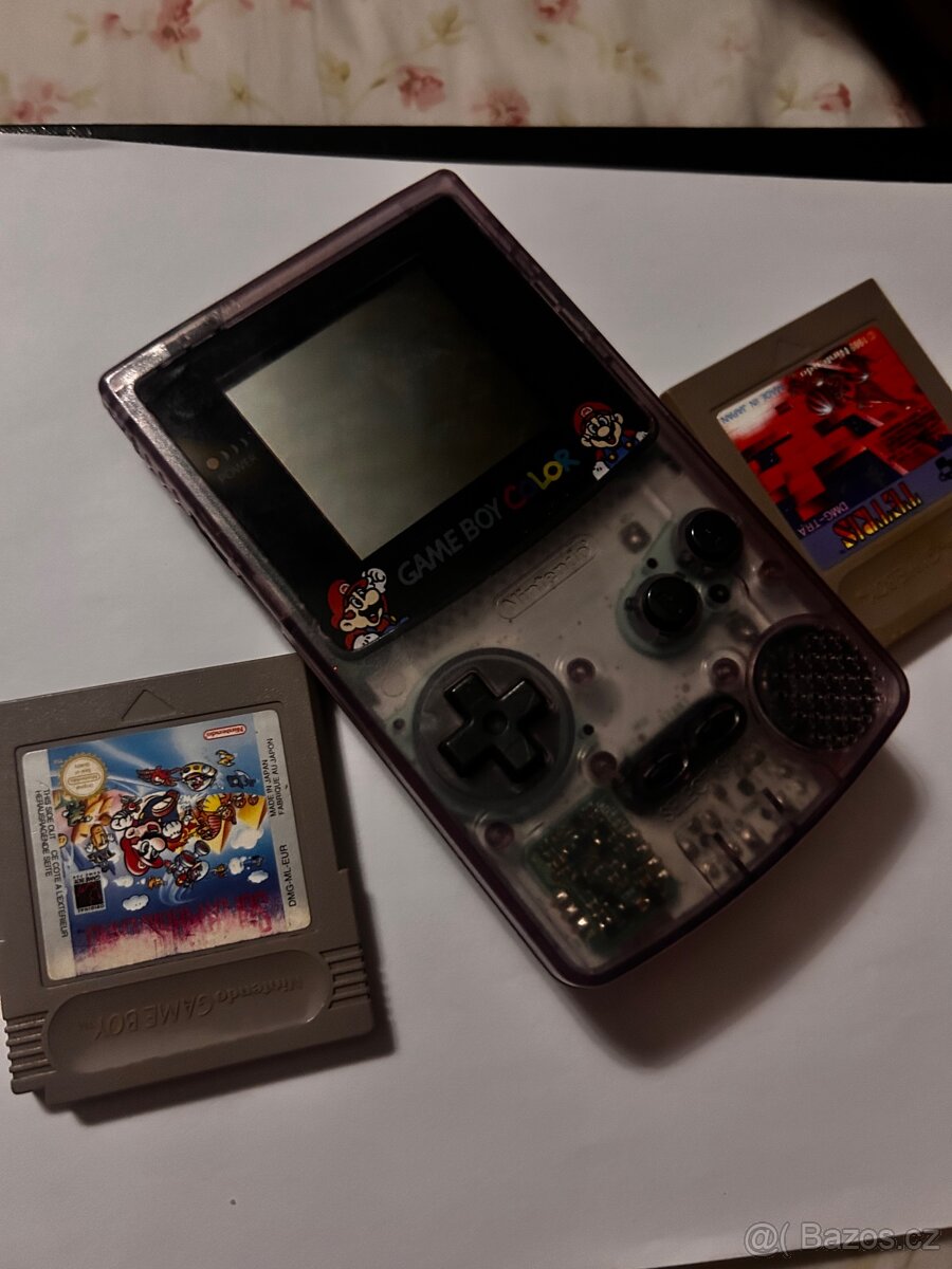 Nintendo Game Boy Color (Atomic Purple) + 2 legendární hry - 5