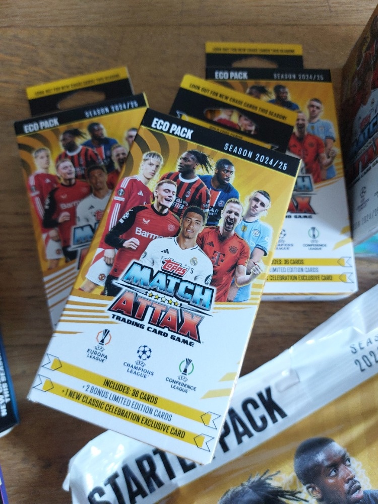 Fotbalové kartičky Match Attax 2024-25 Mega Bundle - 5