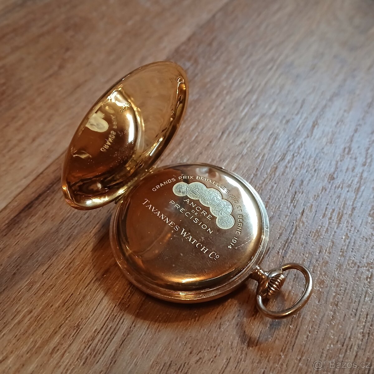 Zlaté kapesní hodinky Tawannes Watch 14K - 5