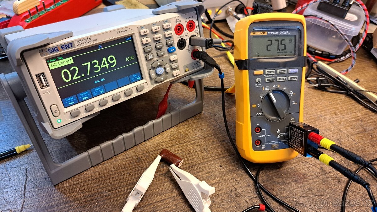 Retro proudový bočník FLUKE 80J-10 (10A/100mV) - 5