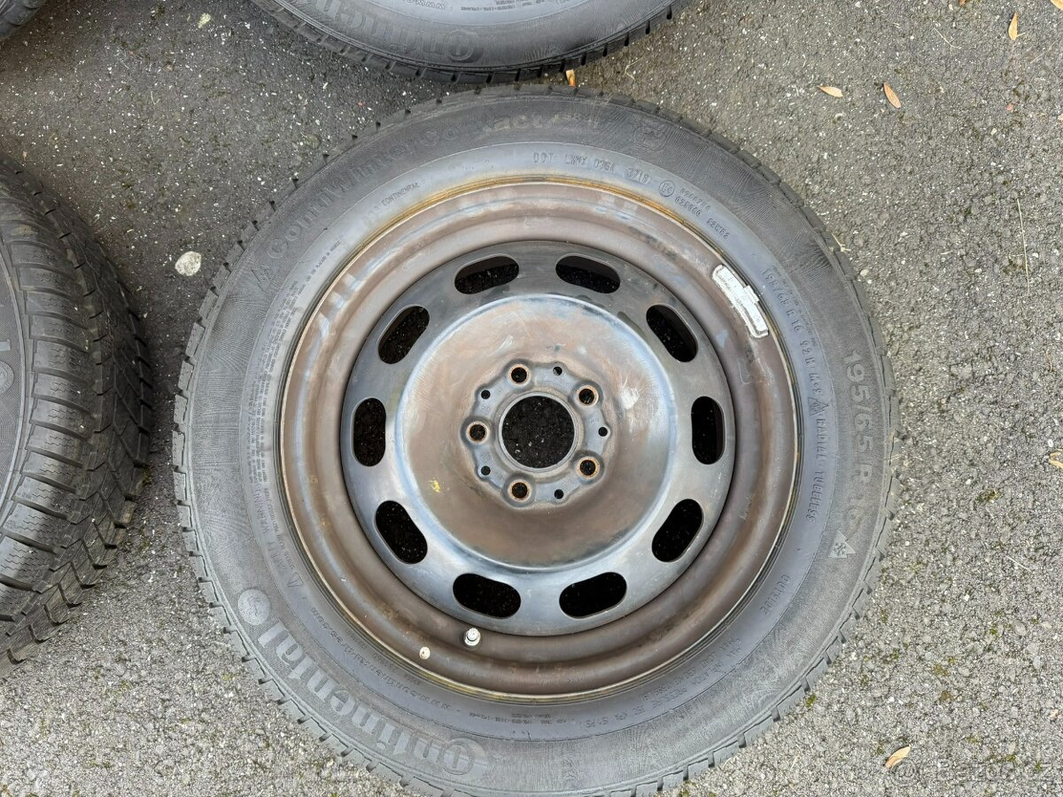 Zimní sada BMW 5x120 et47 r16 s pneu 195/65/16 - 5