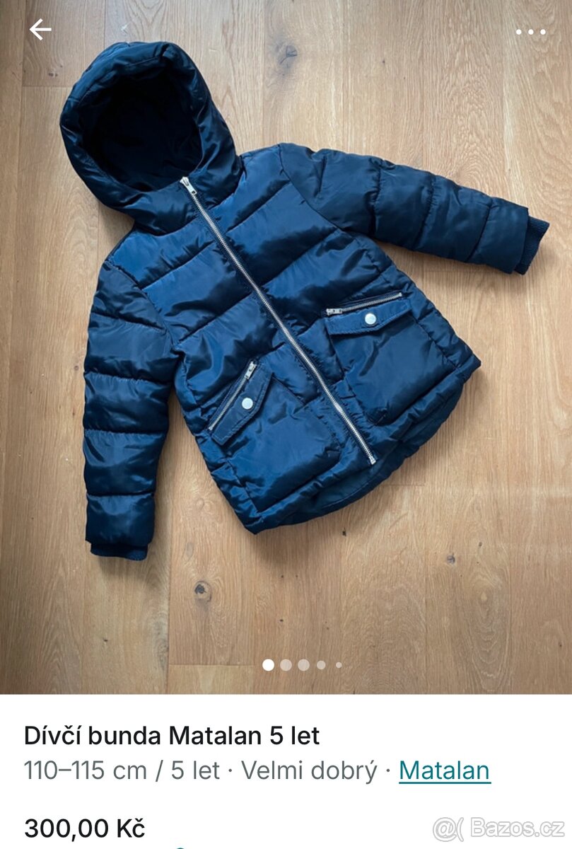 Oblečení pro holku 110 - 110/116 - bundy/šaty/trička/kalhoty - 5