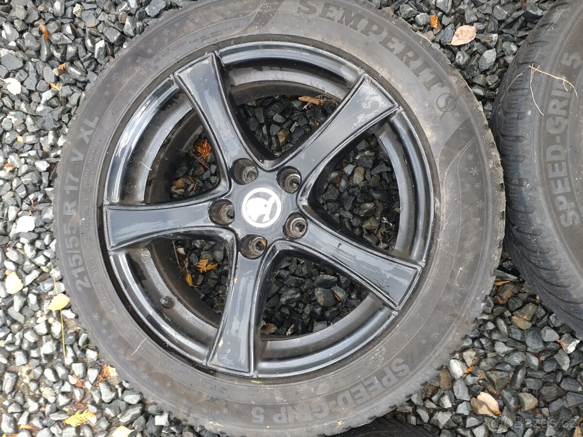 Borbet 17" 5x112 Škoda - 5