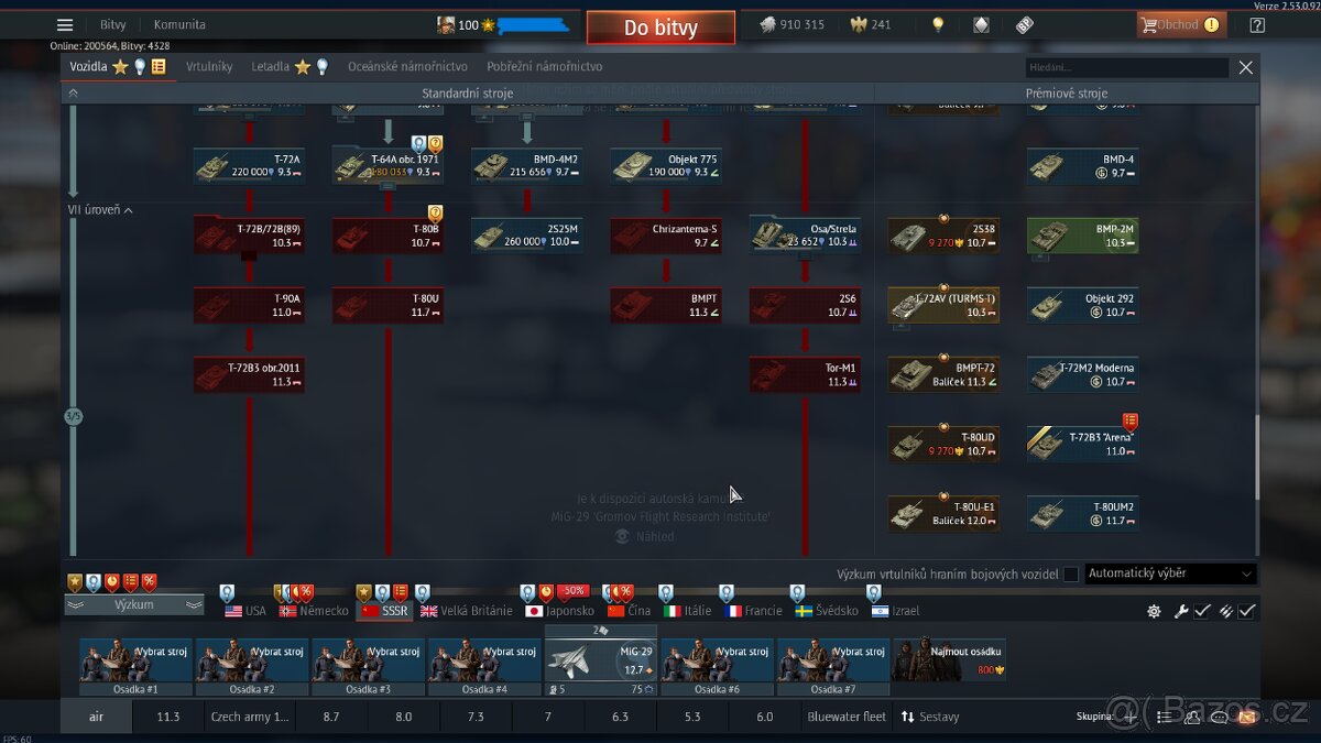 War thunder účet - 5