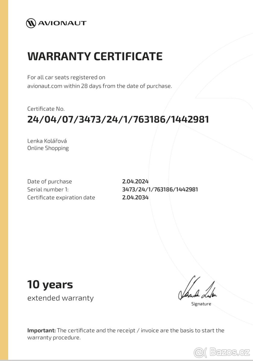 Autosedačka Avionaut Aerofix 2.0 C 2023 - 5