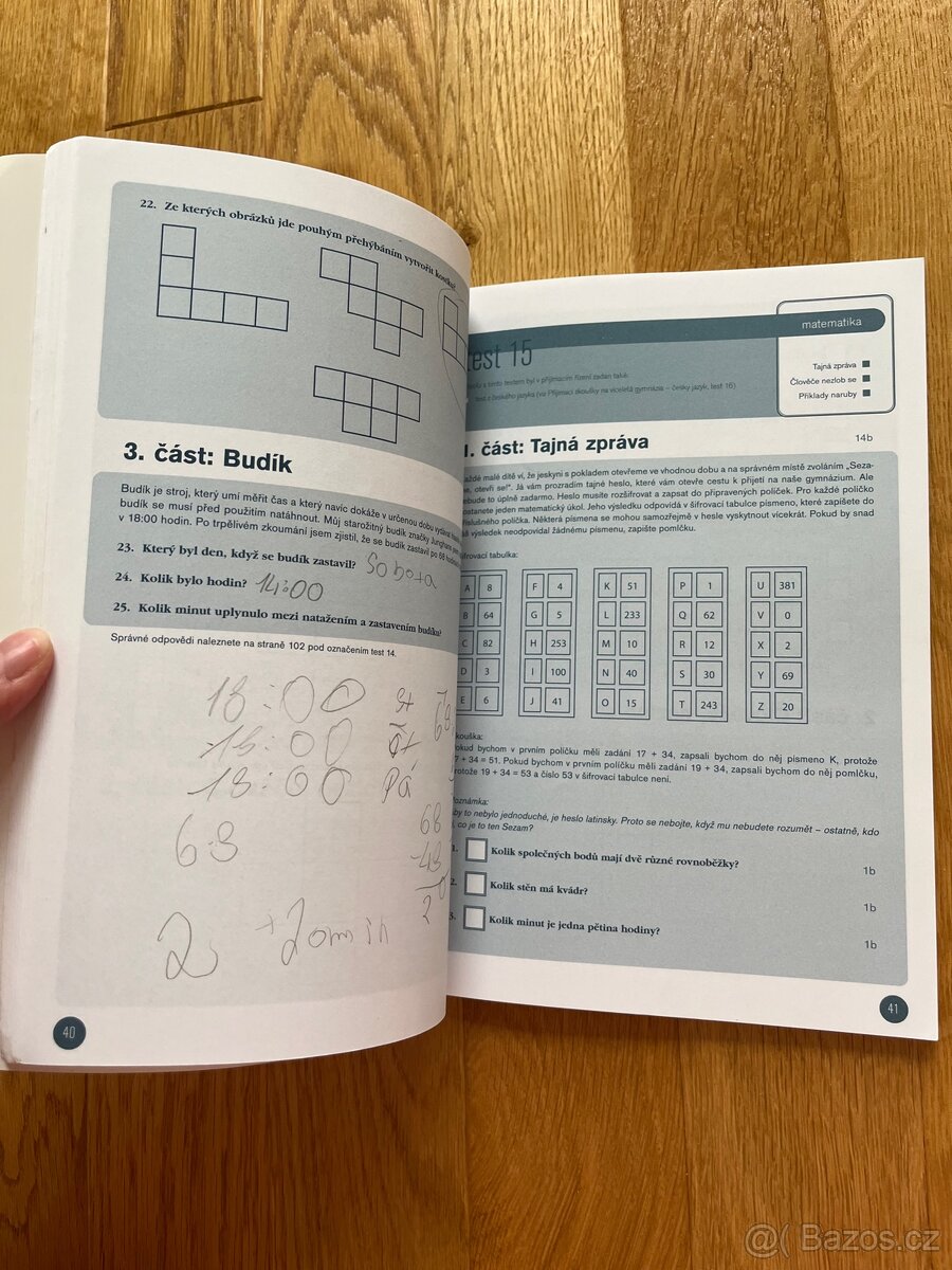 Přijímací zkoušky na víceletá gymnázia - matematika - 5