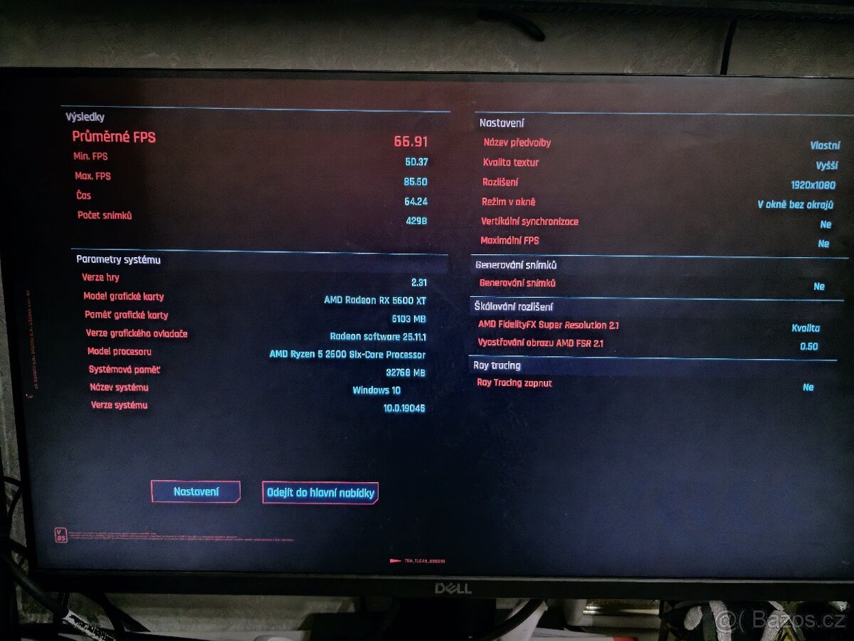 Herní komplet – RX 5600 XT + Ryzen 5 2600 + MSI B450 + case - 5
