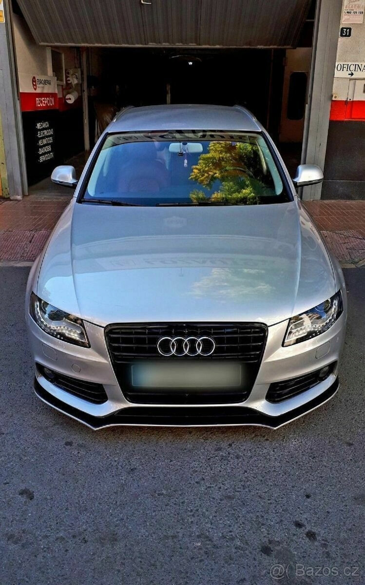 podspoiler predni naraznik audi a4 b8 07-15 - 5