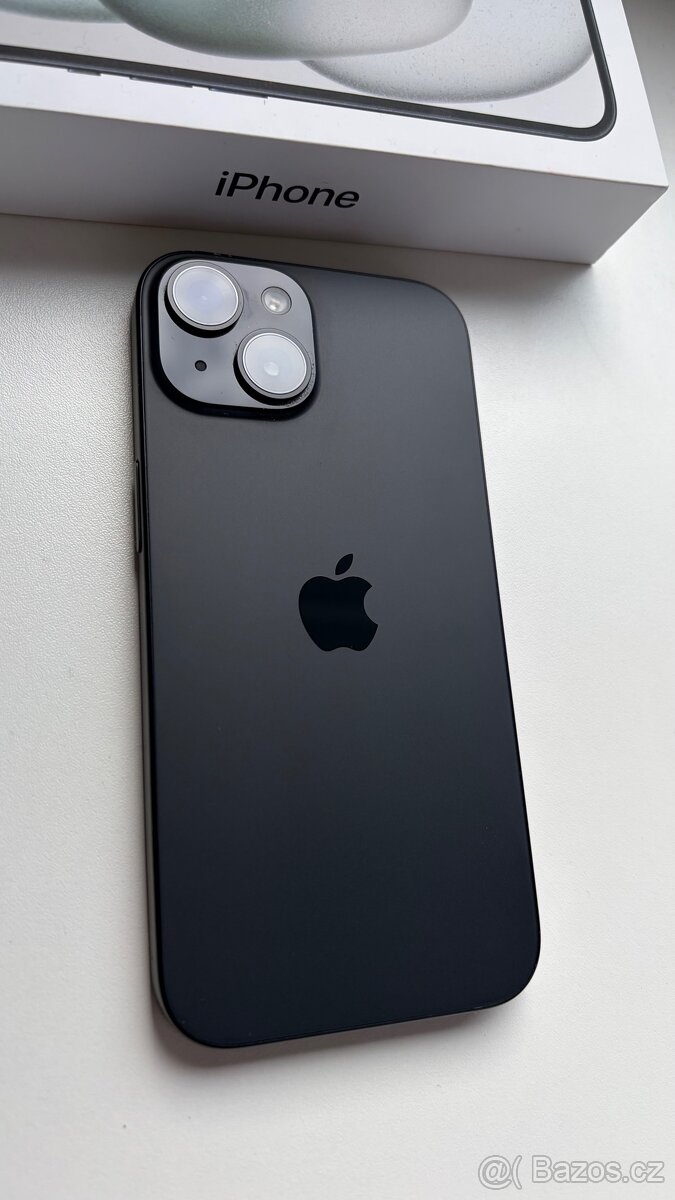 APPLE IPHONE 15 128GB Black - dobrý stav - 5