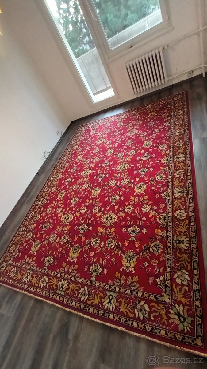 Starožitný perský koberec, více než 70 let starý - 5