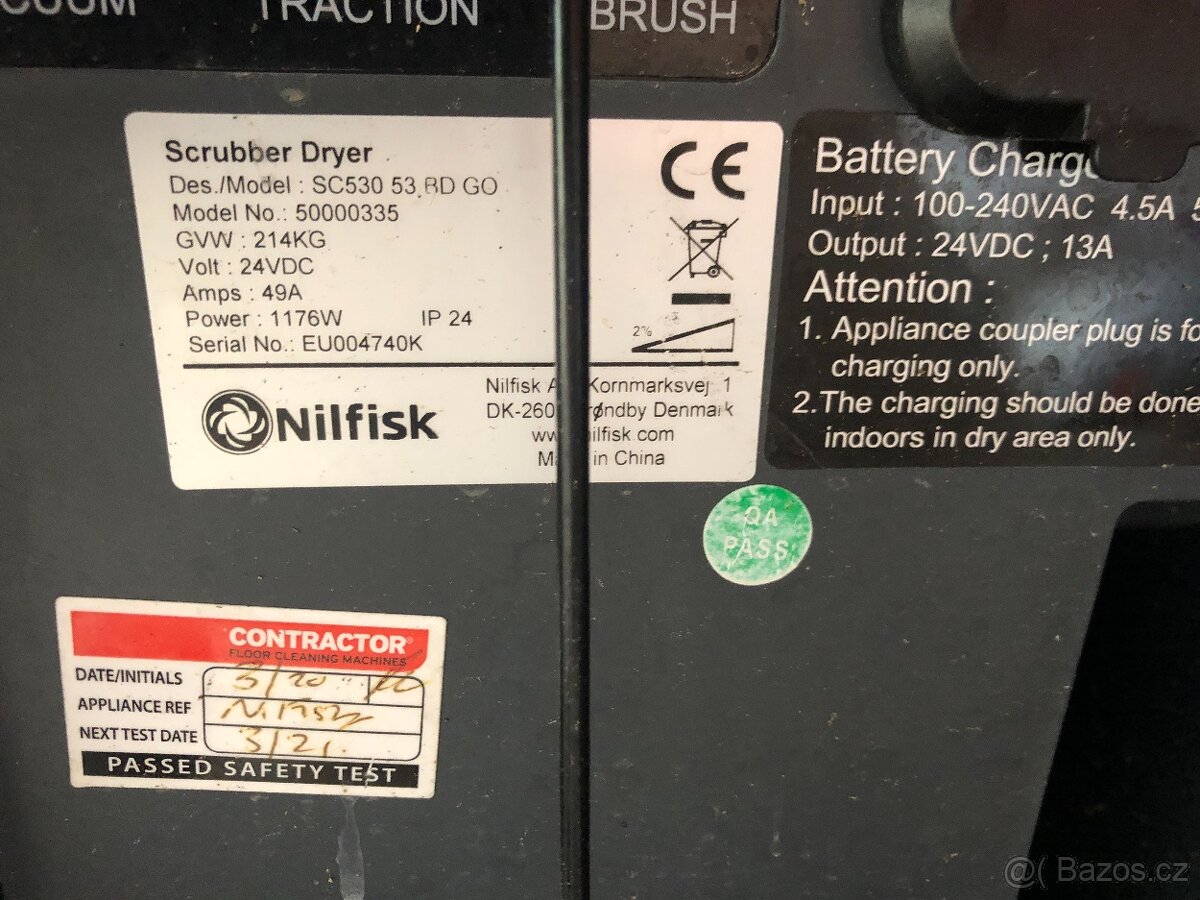 Podlahový mycí stroj Nilfisk SC530 53 BD GO FULL - 5