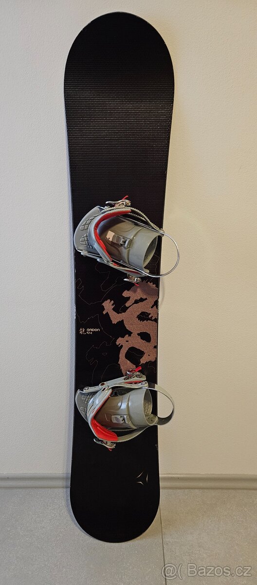Snowboard Atomic Radon 155cm, boty, vak - 5
