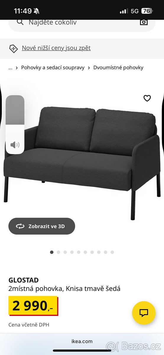 prodam malou sedaci soupravu - 5