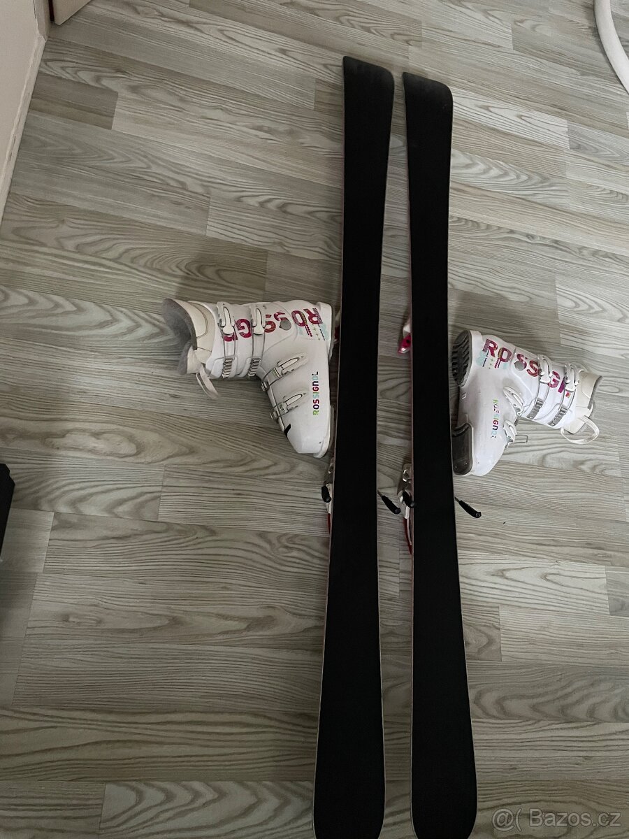 Lyže 163 cm + lyžáky 39-40 - 5