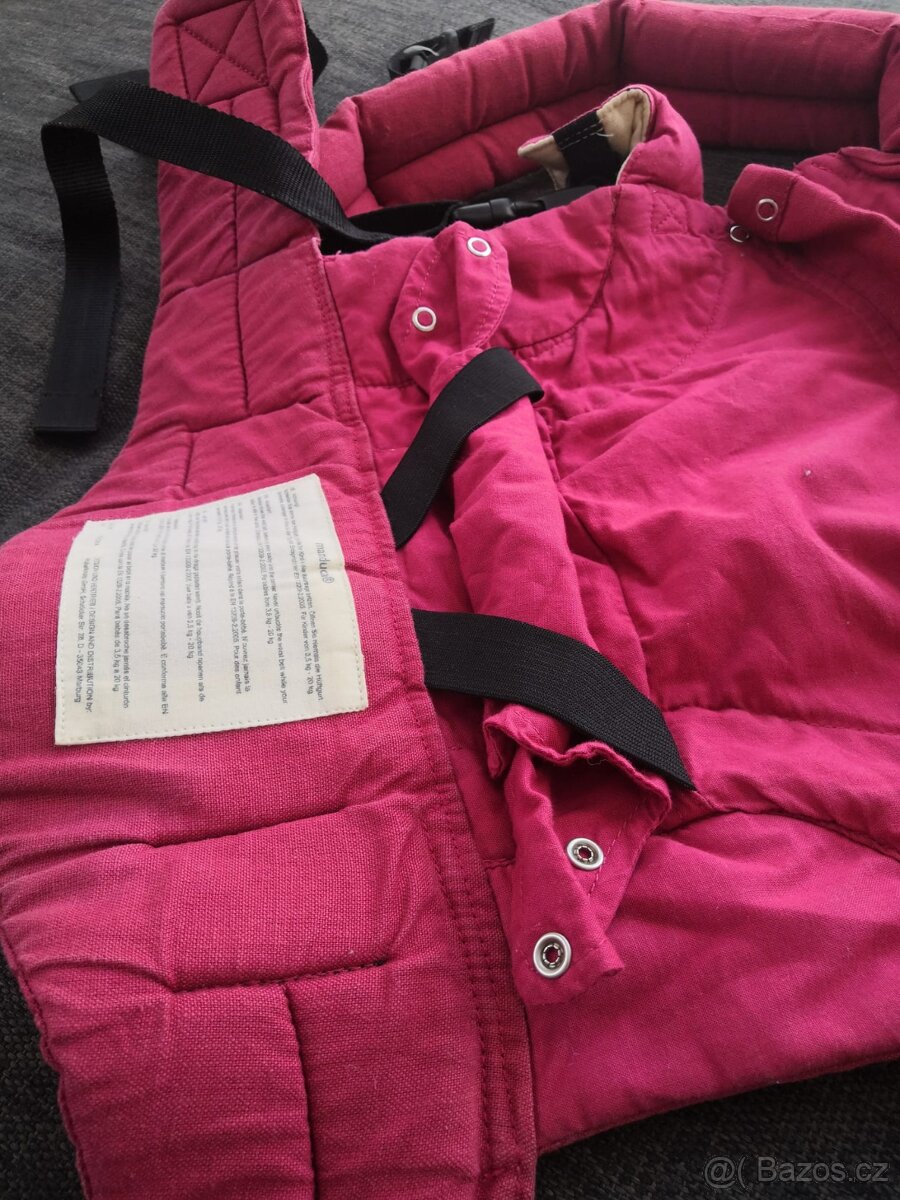 Manduca - nosítko, barva vínová - 5