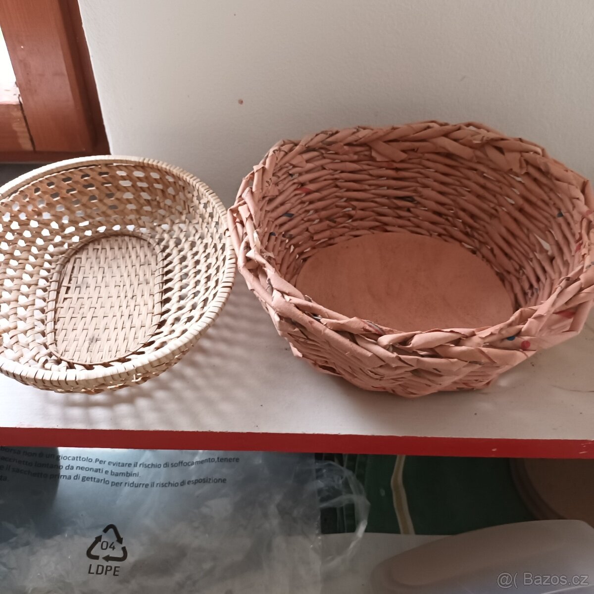 3x košík k dekoracím - 5