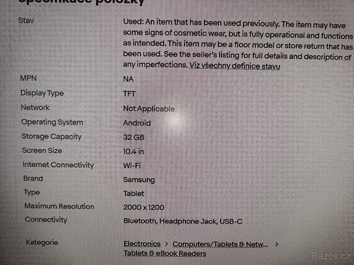 Tablet Samsung Galaxy Tab A7 2020 - 5