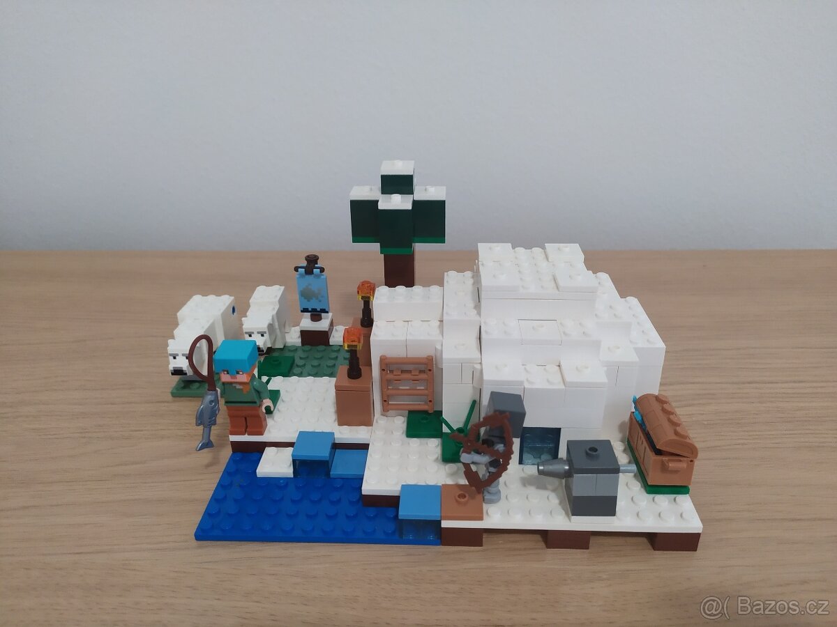 Lego Minecraft vesnice 21138 - 21145, 8 stavebnic - 5