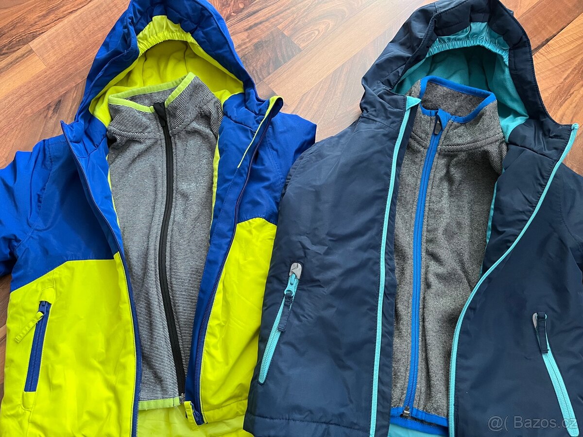 Dětské zimní bundy a mikiny - vel. 110/116 - 5