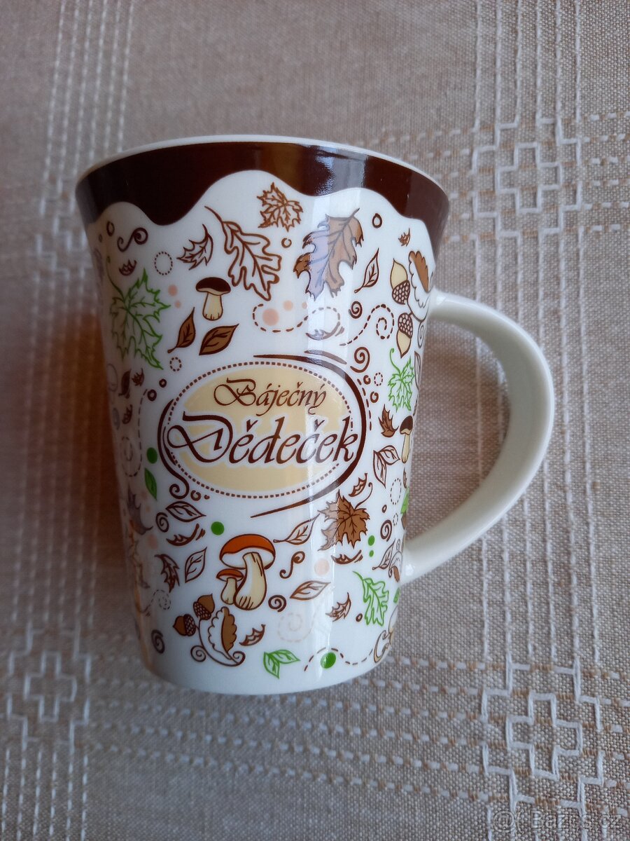 Hrnek s potiskem Báječný dědeček a Báječná babička - 5