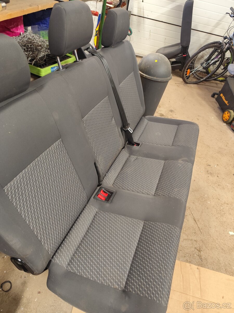 Sedačky zadní ttojka T5Long - 5