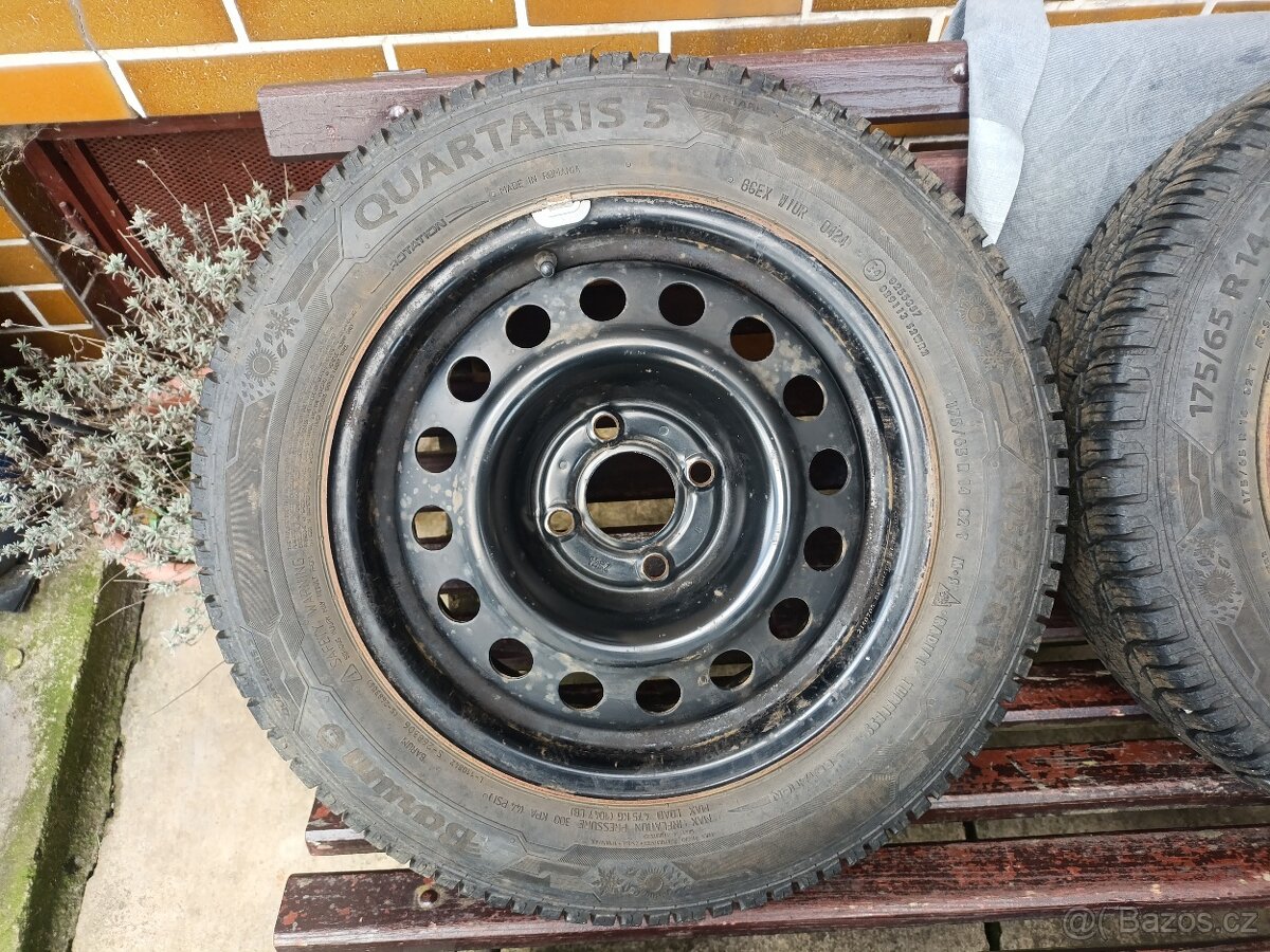 Plechové disky Renault 14x100. - 5