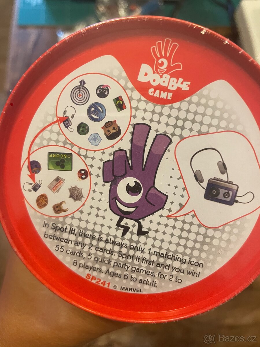 Hra dobble - nová - různé druhy - 5