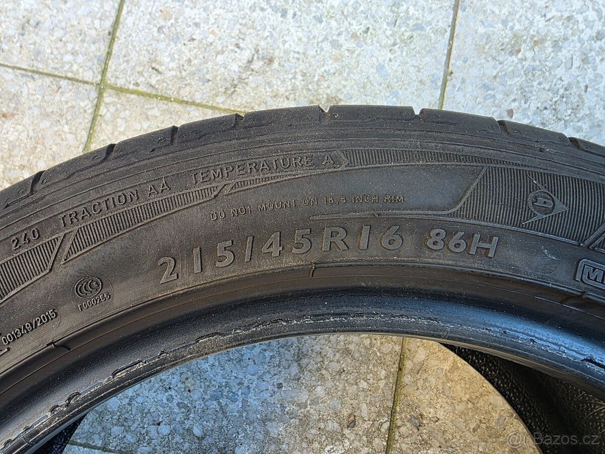 Dunlop SP Sport MAXX MFS 215/45 R16 86H - 5