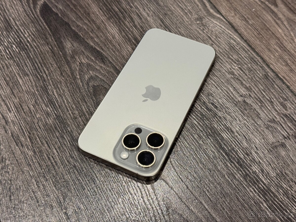 Apple iPhone 15 PRO MAX 256GB pouštní titan - 5