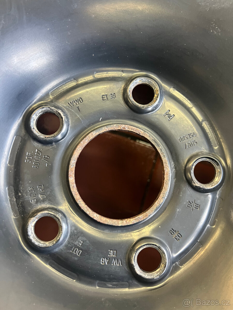 Plechové disky na Škoda Kodiaq + pneu R17 - 5