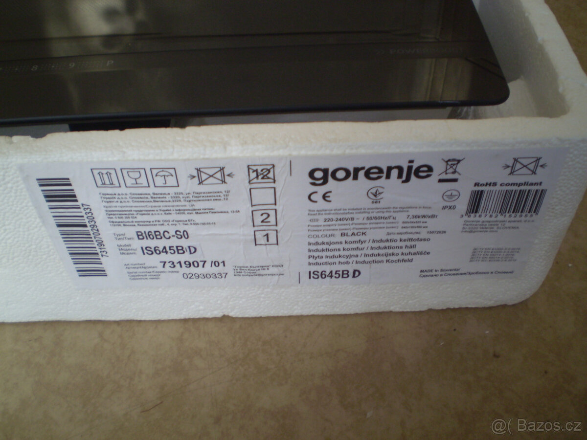Indukční deska Gorenje IS645BG - 5