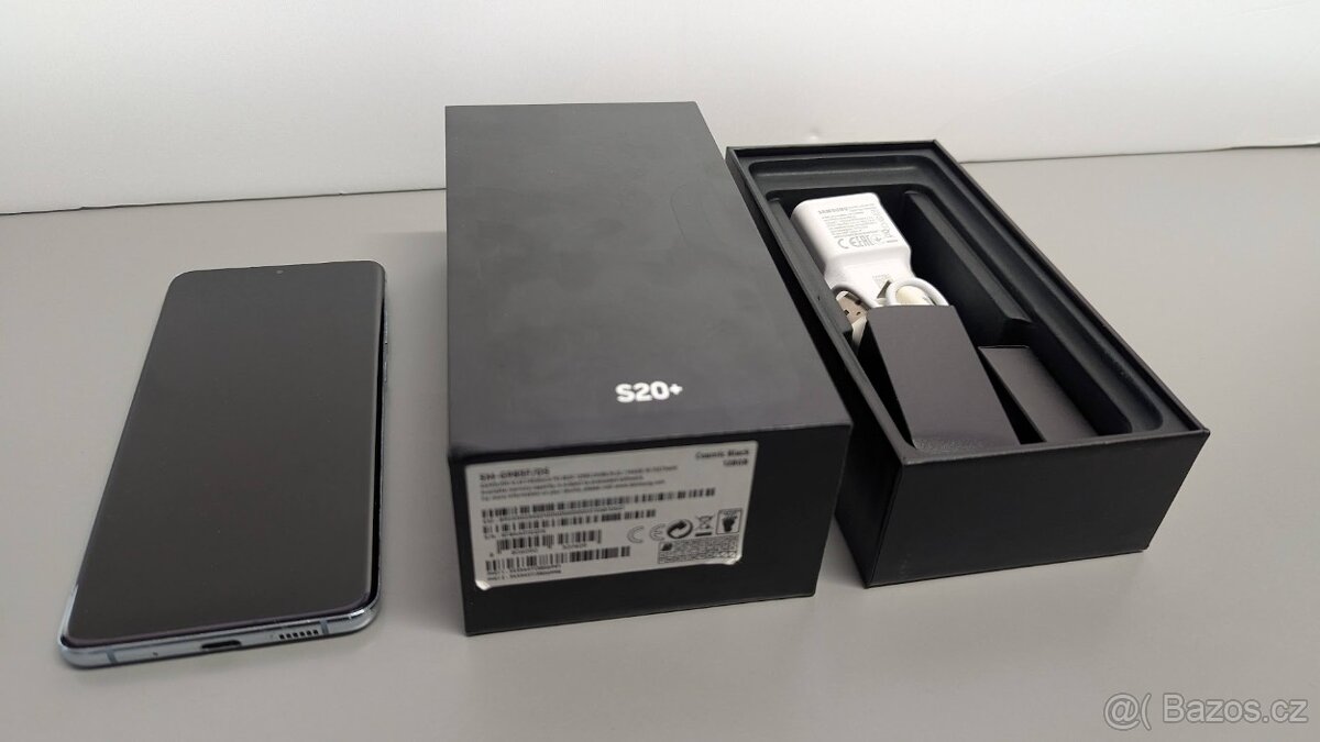 Samsung Galaxy S20+ 128GB Modrý - Top stav, komplet - 5
