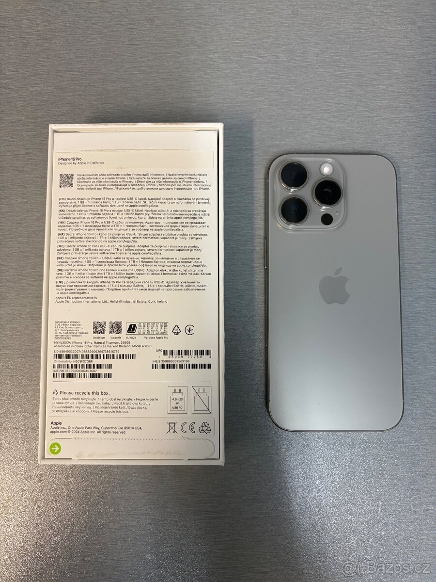 iPhone 16 Pro 256GB , Pouštní titan. - 5