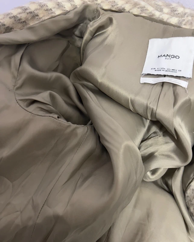 Krásný kabát zn Mango vel M - 5