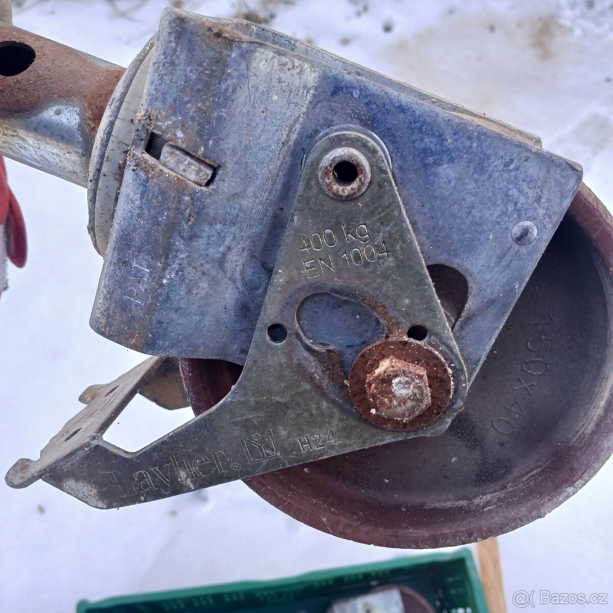 Prodám pojízdná kolečka pod Lešení - 5