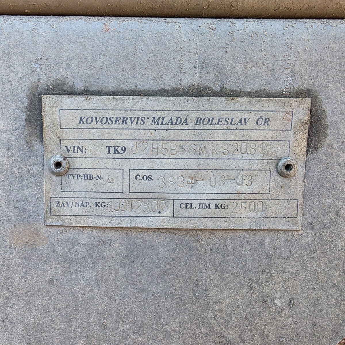 Přívěs nákladní valníkový - 5