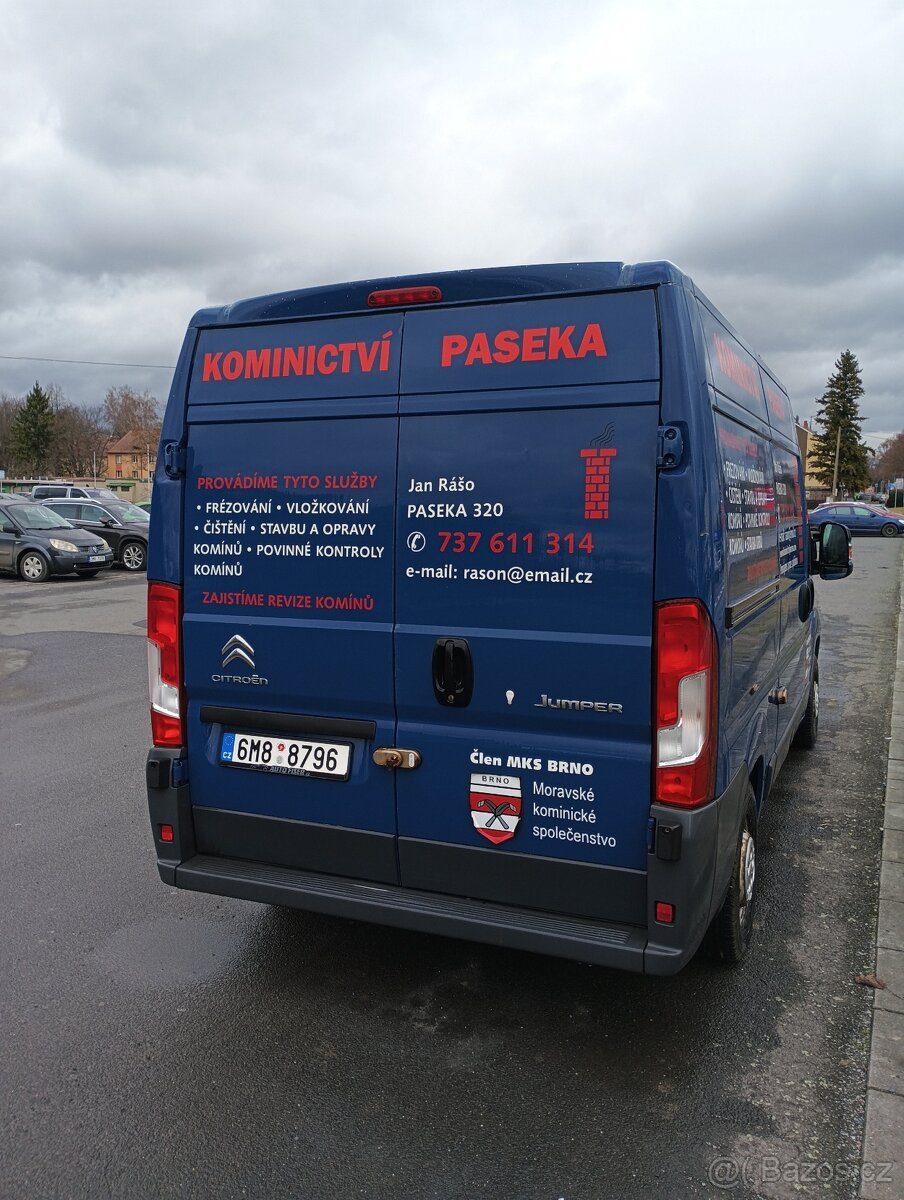 Prodám Citroen Jumper 2.0l,82kw,r.v 2017 - 5