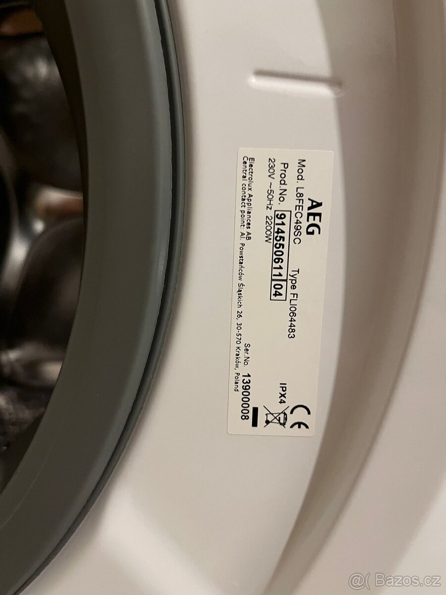 AEG pračka, 8000 SERIES - 5