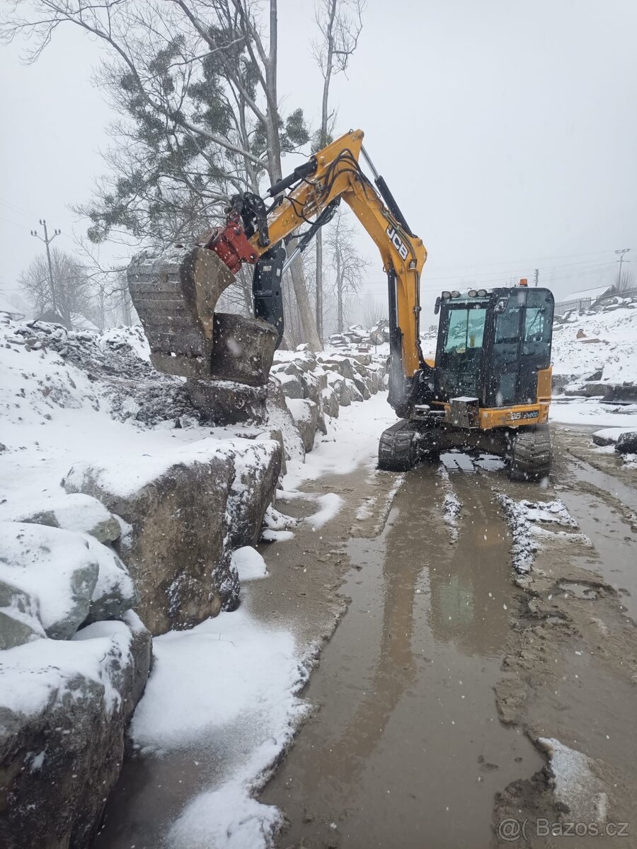 Pridržovací palec na bagr , minibagr , pridržovač , thumb - 5