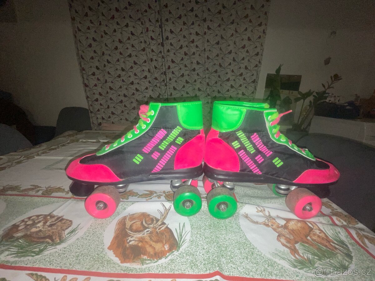 Retro kolečkové brusle - 5