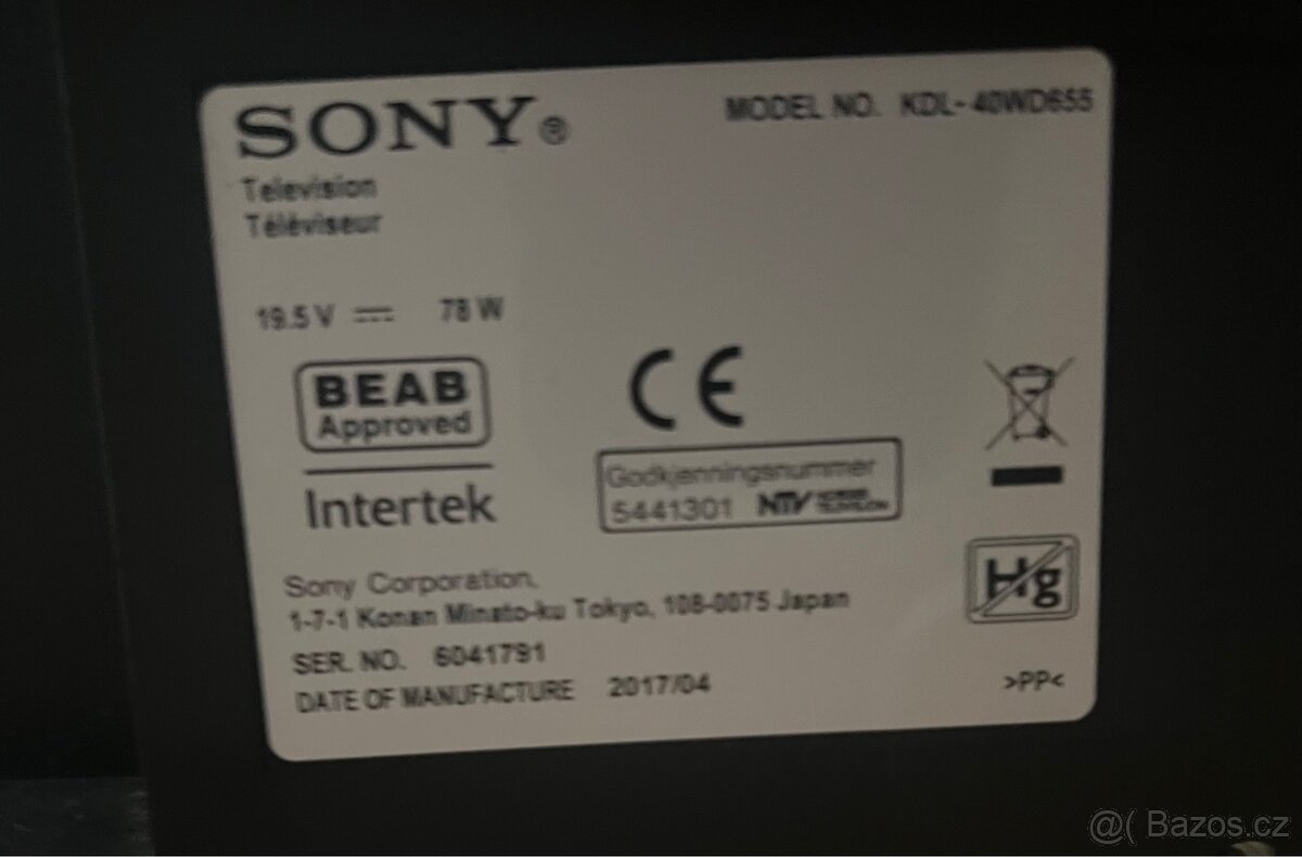 SONY KDL 40WD655 - 5