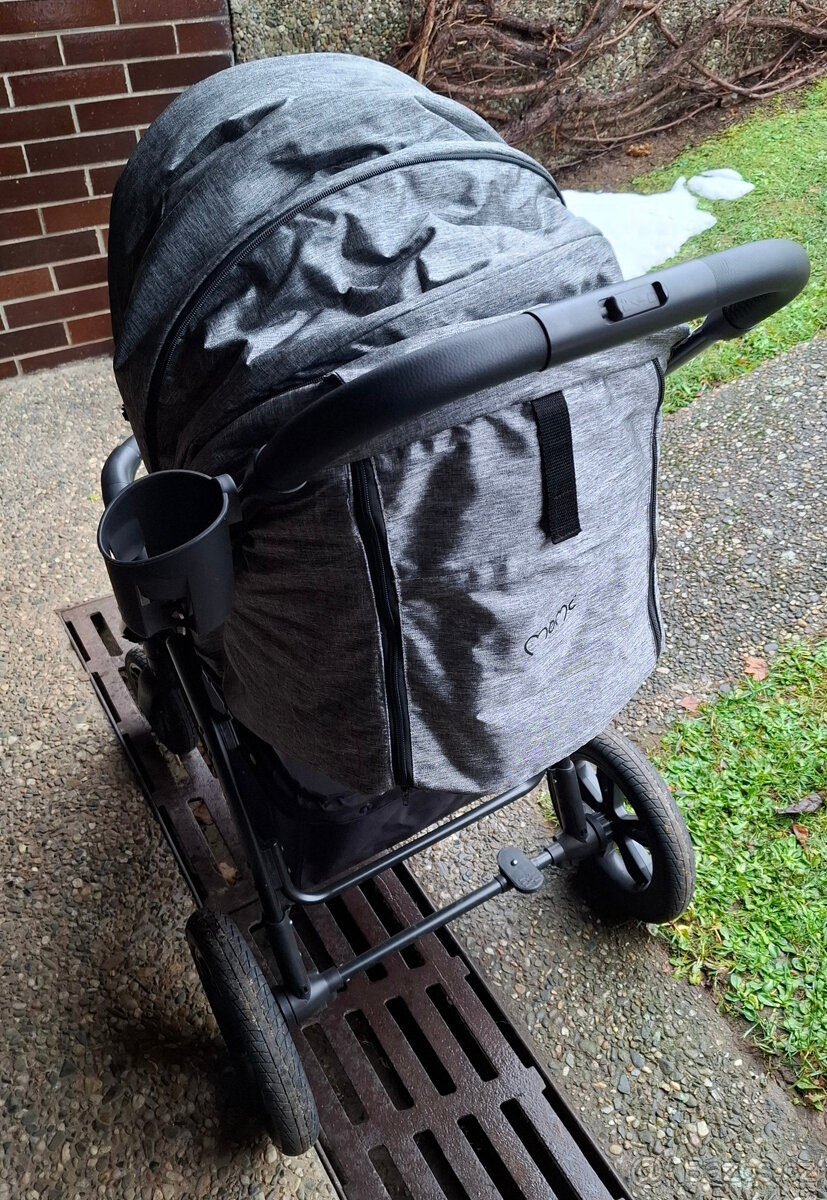 Sportovní kočárek Momi Miya EVA šedý - 5