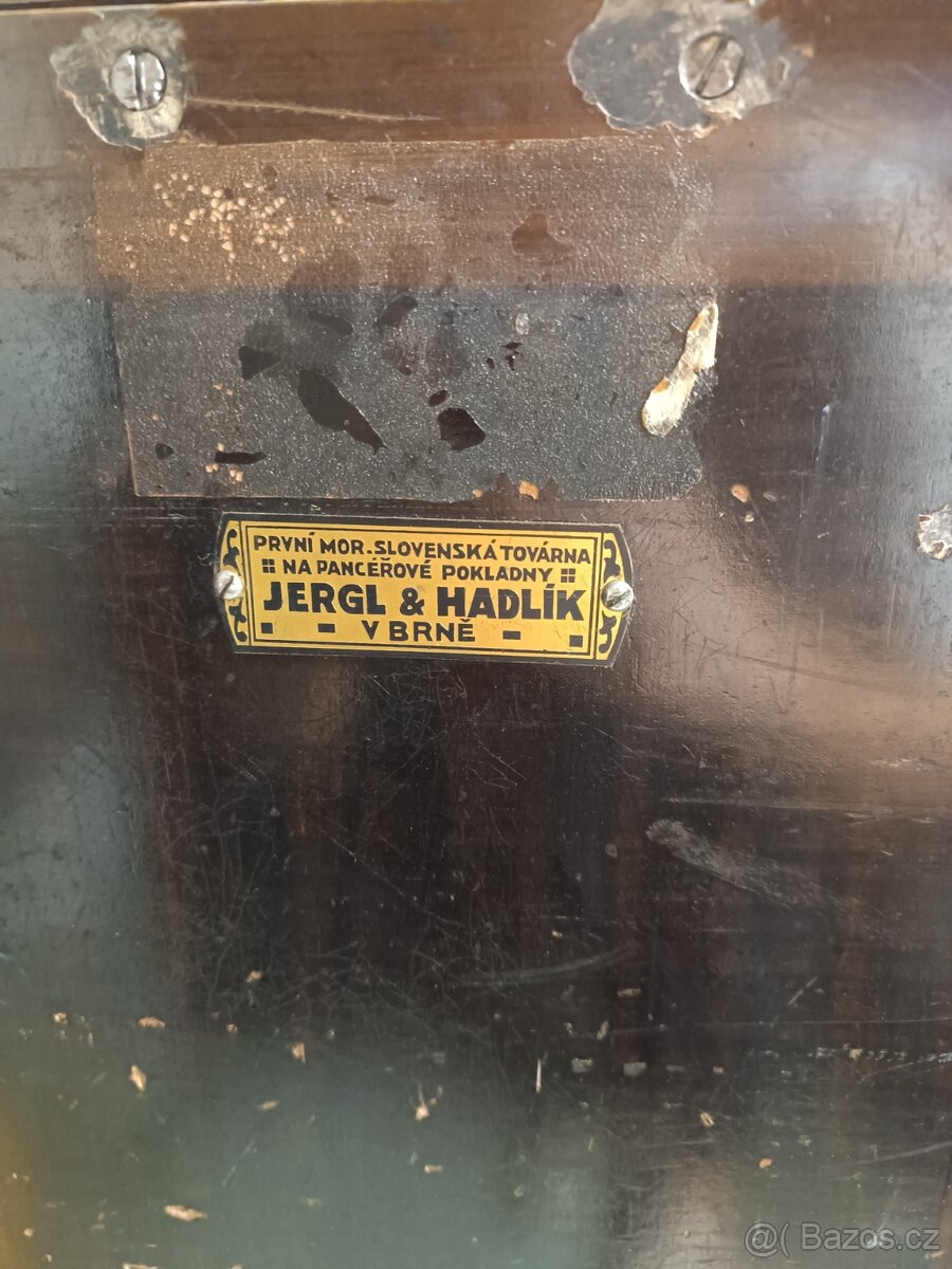 Starožitný trezor Jergl & Hadlík - 5