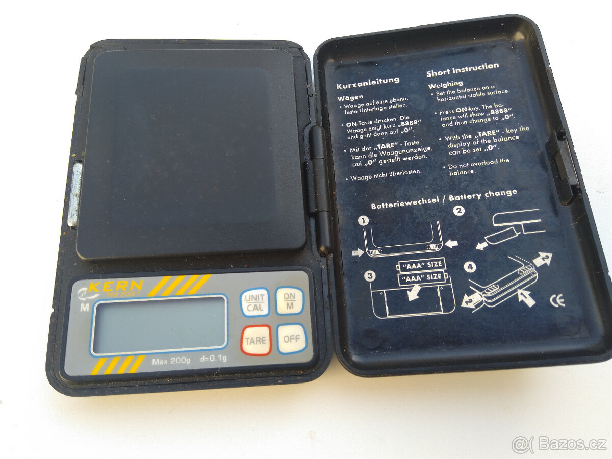 KAPESNÍ DIGITÁLNÍ VÁHA KERN (200g MAX) - 5
