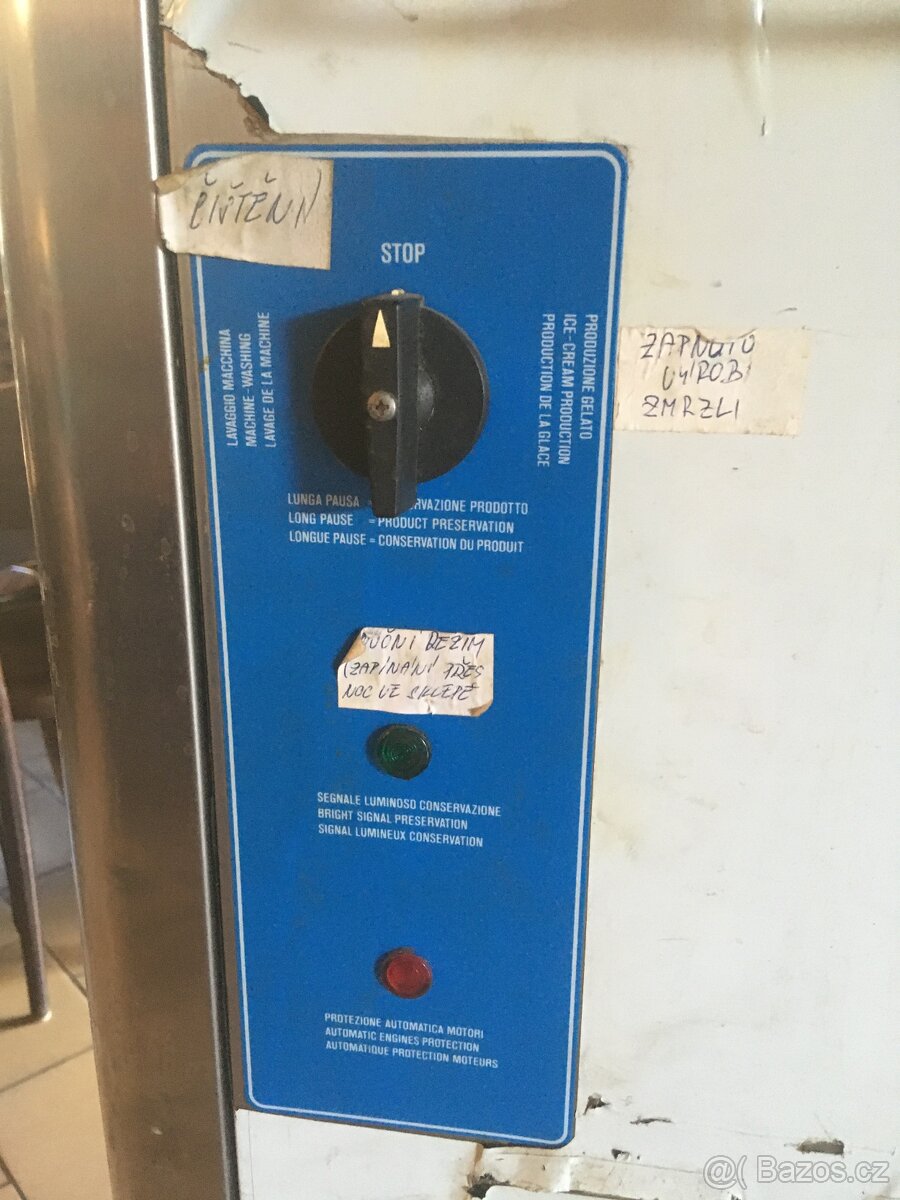 Gelmatic 2.5GR zmrzlinový stroj málo používaný - 5