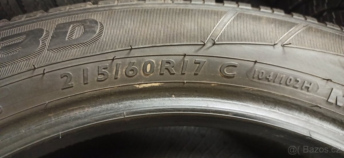 Dunlop 215/60 R17C 104/102H 5mm - 5